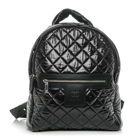 chanel nylon backpack